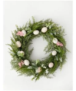 Wholesale β Heritage Faux Vine & Egg Wreath- 55cm π₯
