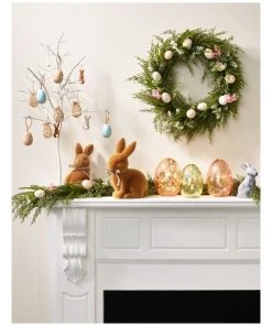 Wholesale ⌛ Heritage Faux Vine & Egg Wreath- 55cm 🔥 -Deals Home Décor Store 803144800 3 720x928