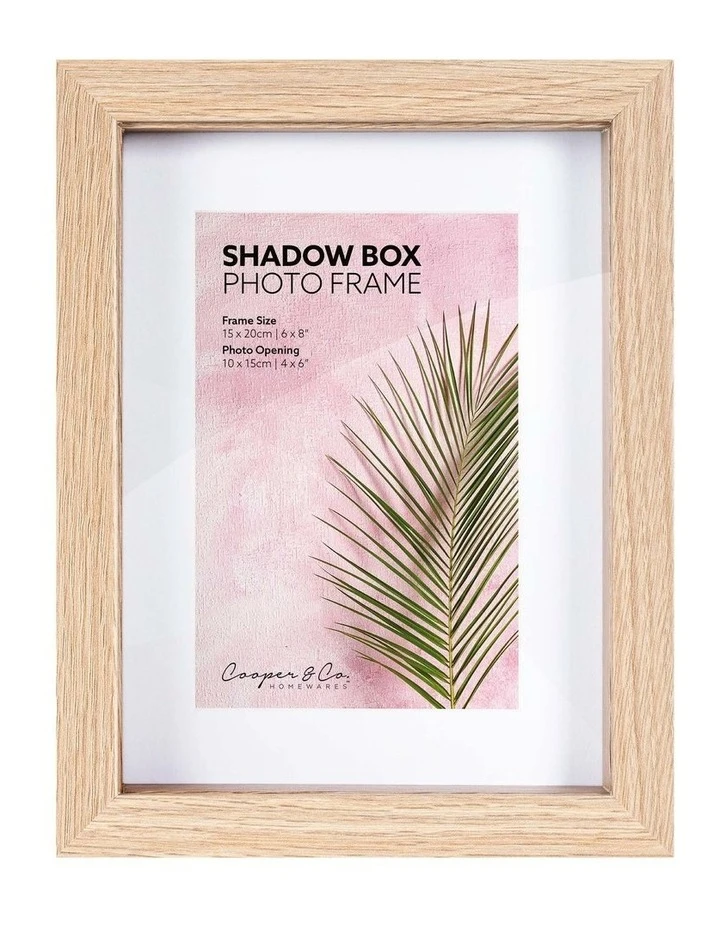 Hot Sale π Cooper & Co Set of 2 15x20cm mat to 10x15cm Set of 2 Oak Shadow Box Wooden Photo Frame π 1 Hot Sale π Cooper & Co Set of 2 15x20cm mat to 10x15cm Set of 2 Oak Shadow Box Wooden Photo Frame π