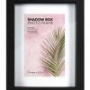 Flash Sale ⭐ Cooper & Co Set of 2 15x20cm mat to 10x15cm Set of 2 Black Shadow Box Wooden Photo Frame 😉