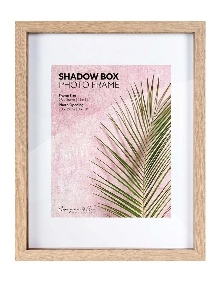 Brand new π Cooper & Co Set of 2 28x36cm mat to 20x25cm Set of 2 Oak Shadow Box Wooden Photo Frame π 1 Brand new π Cooper & Co Set of 2 28x36cm mat to 20x25cm Set of 2 Oak Shadow Box Wooden Photo Frame π