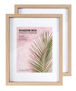 Brand new π Cooper & Co Set of 2 28x36cm mat to 20x25cm Set of 2 Oak Shadow Box Wooden Photo Frame π 6 Brand new π Cooper & Co Set of 2 28x36cm mat to 20x25cm Set of 2 Oak Shadow Box Wooden Photo Frame π -Deals Home DΓ©cor Store 803747260 3 720x928