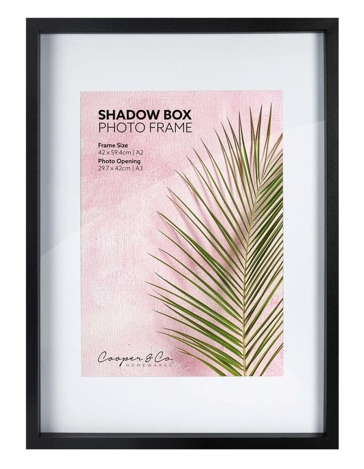 Promo β€οΈ Cooper & Co A2 mat to A3 Black Black Shadow Box Wooden Photo Frame π 1 Promo β€οΈ Cooper & Co A2 mat to A3 Black Black Shadow Box Wooden Photo Frame π