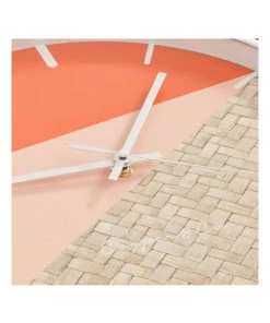 Discount 💯 Cooper & Co 30cm Watermelon/Rattan Cayman Silent Movement Round Wall Clock 🔥 -Deals Home Décor Store 803749150 5 720x928