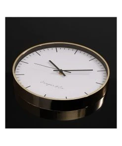New ⭐ Cooper & Co 30cm Gold Nelson Silent Movement Round Wall Clock 🎁 -Deals Home Décor Store 803749330 3 720x928