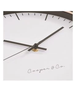 Hot Sale ❤️ Cooper & Co 30cm Rose Gold Nelson Silent Movement Round Wall Clock 😀 -Deals Home Décor Store 803749420 5 720x928