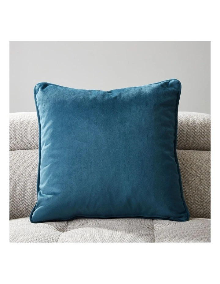 Outlet π Koala Living Remi Velvet Cushion - Peacock Blue βοΈ 2 Outlet π Koala Living Remi Velvet Cushion - Peacock Blue βοΈ - Image 2