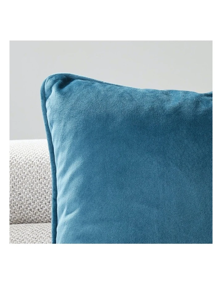 Outlet π Koala Living Remi Velvet Cushion - Peacock Blue βοΈ 3 Outlet π Koala Living Remi Velvet Cushion - Peacock Blue βοΈ - Image 3