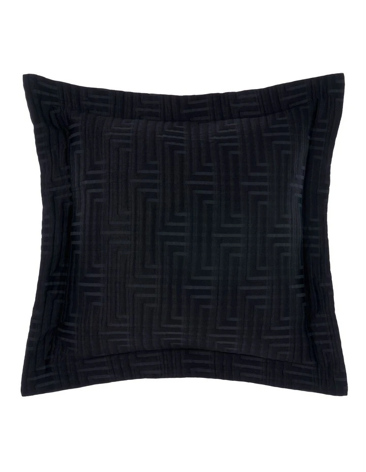Promo 🧨 Grace by Linen House Winston Cushion In Black ⭐ 1 Promo 🧨 Grace by Linen House Winston Cushion In Black ⭐