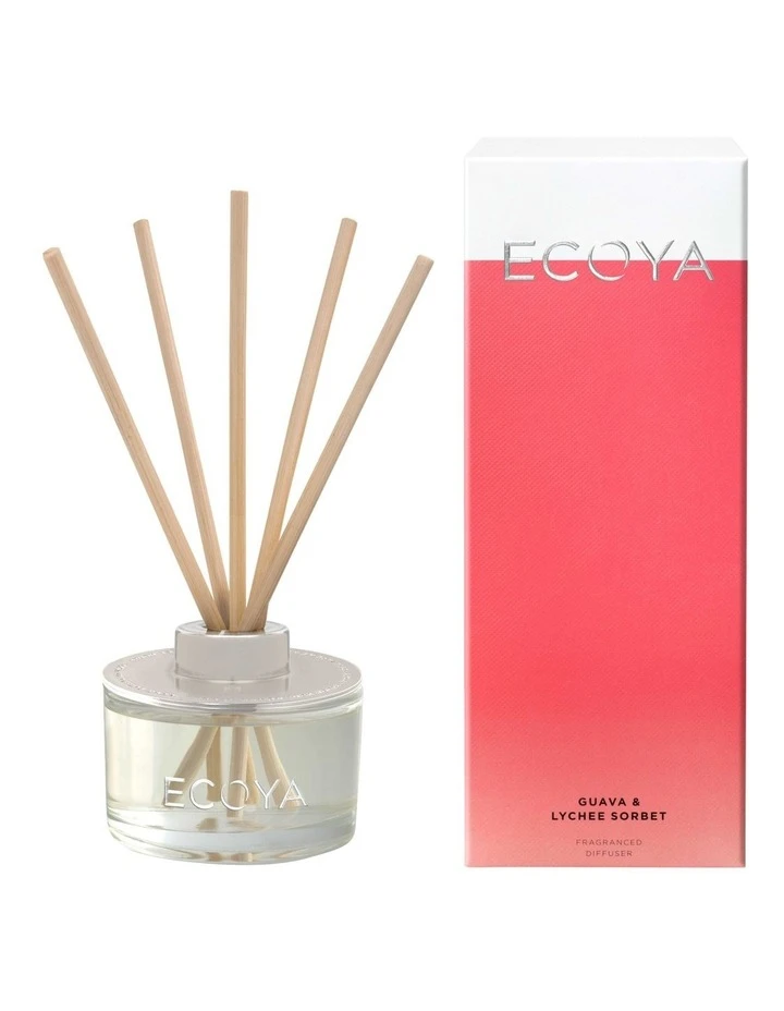 Outlet ❤️ ECOYA Guava & Lychee Sorbet Mini Diffuser 🔥 1 Outlet ❤️ ECOYA Guava & Lychee Sorbet Mini Diffuser 🔥