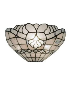 Buy 💯 G&G Bro Vienna Flush 1 Light Tiffany Wall Light ⭐