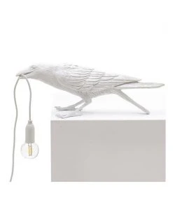 Coupon 👏 Seletti Bird Lamp Playing - White ✨