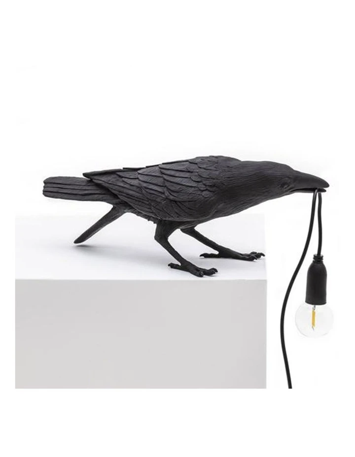 Flash Sale 😀 Seletti Bird Lamp Playing - Black ❤️ 2 Flash Sale 😀 Seletti Bird Lamp Playing - Black ❤️ - Image 2