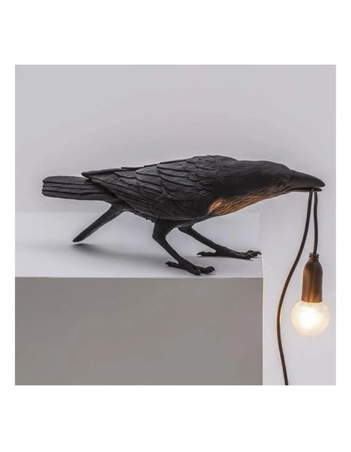 Flash Sale 😀 Seletti Bird Lamp Playing - Black ❤️ 3 Flash Sale 😀 Seletti Bird Lamp Playing - Black ❤️ - Image 3