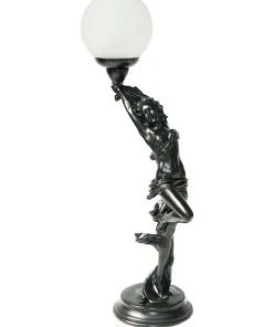 Best deal 🤩 G&G Bro Art Deco Table Lamp Grace Bronze ⌛