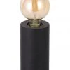 Discount 🛒 Lexi Lighting Marlo Touch Table Lamp Black LED Globe Included 😀