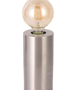 Cheap ✨ Lexi Lighting Marlo Touch Table Lamp Satin Chrome LED Globe Included ⌛