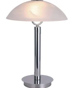 Wholesale ⌛ Lexi Lighting Ember Touch Table Lamp Chrome 😍