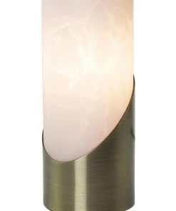 Buy 🎉 Lexi Lighting Marc Touch Table Lamp Antique Brass ✔️