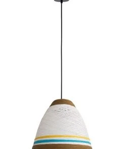 Best Sale 🤩 Lexi Lighting Jane Paper Pendant Light Brown ⭐