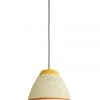 Discount 🤩 Lexi Lighting Jane Paper Pendant Light Yellow ✔️