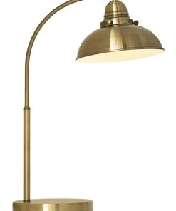 Best Sale 🌟 Lexi Lighting Manor Metal Table Lamp Weathered Brass ✔️