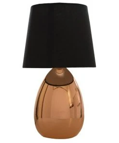 Coupon 😀 Lexi Lighting Libby Touch Table Lamp Copper Black ❤️