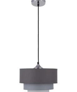 Outlet 🌟 Lexi Lighting Isabelle 1LT Pendant Grey 🔥