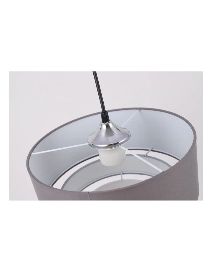 Outlet π Lexi Lighting Isabelle 1LT Pendant Grey π₯ 3 Outlet π Lexi Lighting Isabelle 1LT Pendant Grey π₯ - Image 3