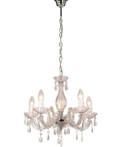 Budget ⭐ Lexi Lighting La Spezia Acrylic Chandelier Light Clear 👍