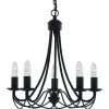 Budget ⌛ Lexi Lighting Zanzibar Chandelier Light Black ⌛