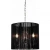 Promo ⌛ Lexi Lighting Paris Crystal Chandelier Pendant Light Black 🥰