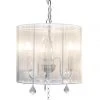 Cheapest ✔️ Lexi Lighting Paris Crystal Chandelier Pendant Light White 😍