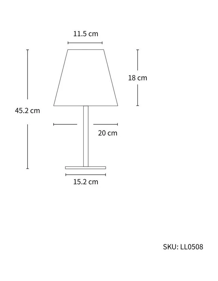 Cheapest 𧨠Lexi Lighting 45CM LED Table Lamp DC Solar π 2 Cheapest 𧨠Lexi Lighting 45CM LED Table Lamp DC Solar π - Image 2