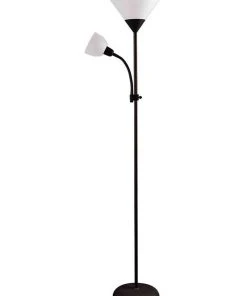 Promo 🧨 Lexi Lighting Georgia Mother and Child Floor Lamp Black 🔥