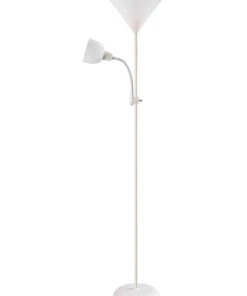 Promo 🔥  Lexi Lighting Georgia Mother and Child Floor Lamp White 😉