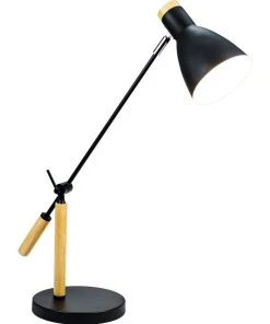 Promo 🌟 Lexi Lighting Scandinavian Style Adjustable Table Lamp Black 🔔
