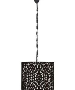 Outlet 🤩 Oriel Lighting Vicky 35cm Pendant Light Black 🔔