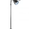 Discount 🎁 Oriel Lighting Retro Twin Floor Lamp Gunmetal 🤩