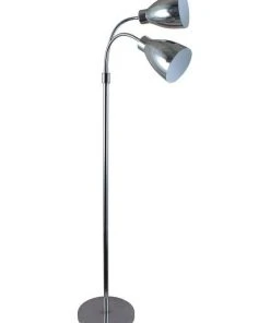 Top 10 ⌛ Oriel Lighting Retro Twin Floor Lamp Bright Chrome 🤩