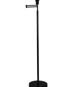 Best deal ✔️ Oriel Lighting Kingston Swing Arm Floor Lamp Base Only Black 💯