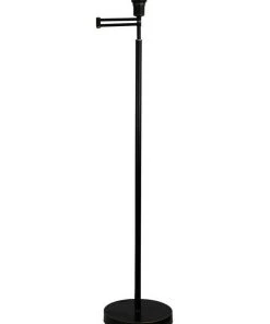 Discount 😀 Oriel Lighting Kingston Swing Arm Floor Lamp Base Only Rubbed Bronze 🌟