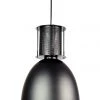 Coupon ⌛ Oriel Lighting Bay Black Industrial Single Pendant Light Large ⭐