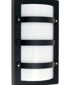 Cheapest 😀 Oriel Lighting Trio Exterior Bulkhead Light Black ✔️