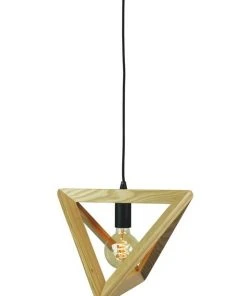 Promo ✔️ Oriel Lighting Trap Triangle Pendant Light Black Suspension 🛒