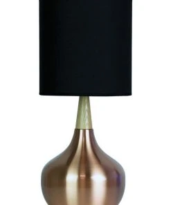 Buy 🌟 Oriel Lighting Pod Touch Table Lamp Copper ⌛
