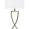 Hot Sale ⭐ Oriel Lighting Chi Table Lamp Antique Brass ❤️