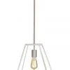 Coupon ✨ Oriel Lighting Southport.30 Single Urban Retro 30cm Pendant Light Brushed Chrome ⌛