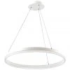 New 😀 Oriel Lighting Cronus.60 Modern LED Halo Pendant Light White 🌟