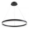 Outlet 👍 Oriel Lighting Cronus.60 Modern LED Halo Pendant Light Black ❤️